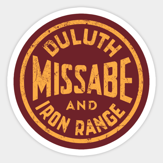 Duluth, Missabe and Iron Range Railway Sticker by MindsparkCreative